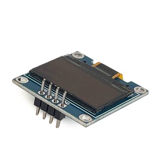 0.96" Mavi Yeşil Dual Color OLED LCD Ekran I2C IIC Communication Display - Thumbnail