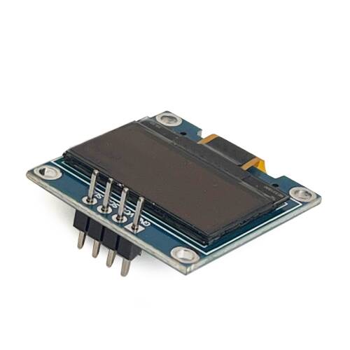 0.96" Mavi Yeşil Dual Color OLED LCD Ekran I2C IIC Communication Display - 7