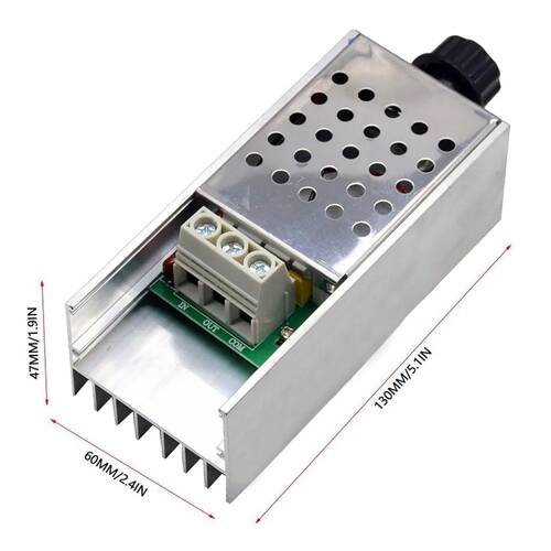 10000W SCR Elektronik Voltaj Regülatör Modülü Yüksek Güç