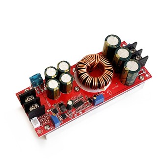 Aek-Tech - 1200W Yüksek Güç DC-DC Kademeli Sabit Voltaj ve Akım Araç şarj Modülü Step-Up