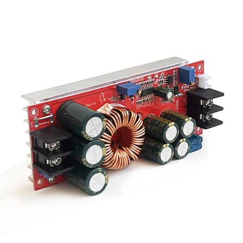 1200W Yüksek Güç DC-DC Kademeli Sabit Voltaj ve Akım Araç şarj Modülü Step-Up