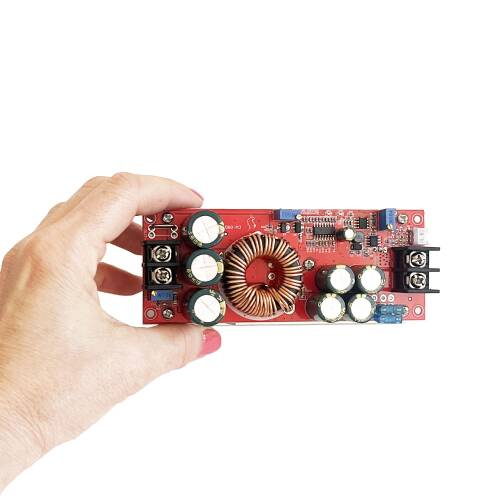 1200W Yüksek Güç DC-DC Kademeli Sabit Voltaj ve Akım Araç şarj Modülü Step-Up - 3