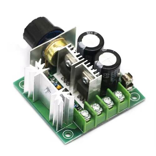 12V-40V Kademesiz Motor Hız Regülatörü 12V-40V 10A