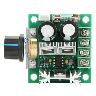 12V-40V Kademesiz Motor Hız Regülatörü 12V-40V 10A - Thumbnail