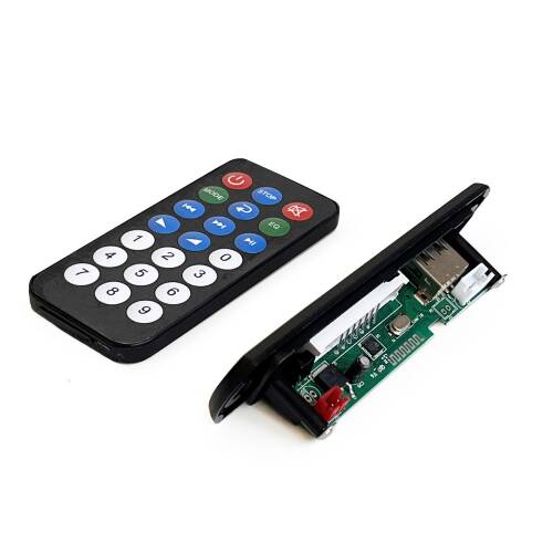 12V Kayıpsız Bluetooth 5.0 MP3 Decoder Board WAV+WMA+MP3 Super APE - 3