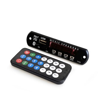 12V Kayıpsız Bluetooth 5.0 MP3 Decoder Board WAV+WMA+MP3 Super APE - 9