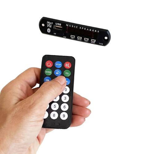 12V Kayıpsız Bluetooth 5.0 MP3 Decoder Board WAV+WMA+MP3 Super APE - 10