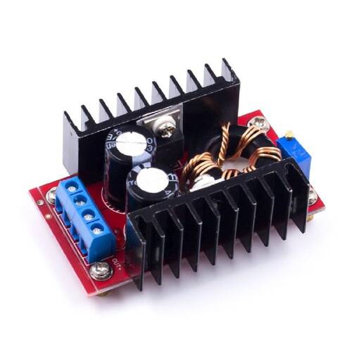 150W Boost Modül DC-DC Araç Laptop Mobil Powerbank 10-32V ila 12-35V Ayarlanabilir