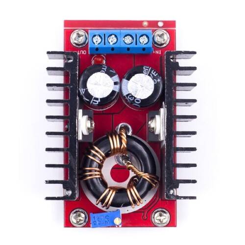 150W Boost Modül DC-DC Araç Laptop Mobil Powerbank 10-32V ila 12-35V Ayarlanabilir