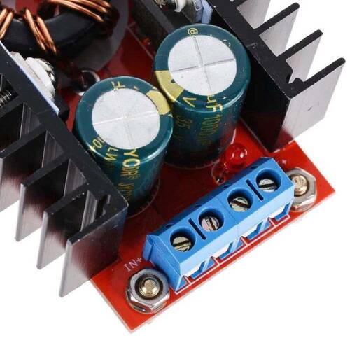 150W Boost Modül DC-DC Araç Laptop Mobil Powerbank 10-32V ila 12-35V Ayarlanabilir