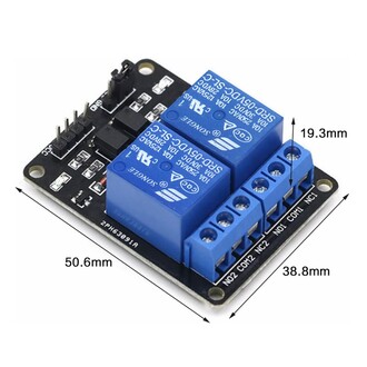 2 Yönlü 5V Optocoupler Koruma Röleli Geliştirme Kartı - Thumbnail