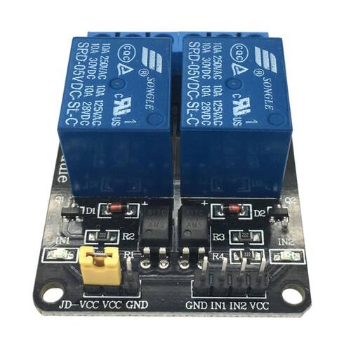 2 Yönlü 5V Optocoupler Koruma Röleli Geliştirme Kartı