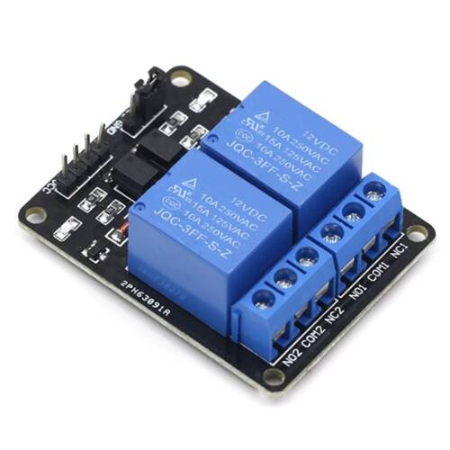 2 Yönlü Optokuplör Korumalı Röle 12V - 7