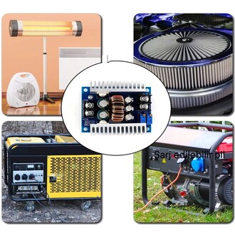 20A Senkron Doğrultucu Step-Down Sabit Akım Voltaj LED Sürücü 300W - Thumbnail