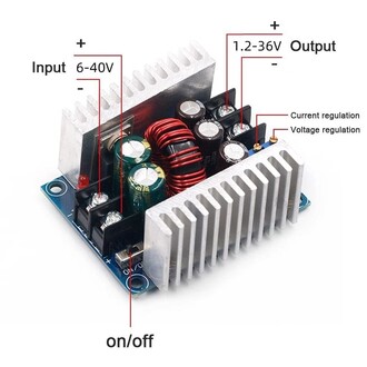 20A Senkron Doğrultucu Step-Down Sabit Akım Voltaj LED Sürücü 300W - Thumbnail