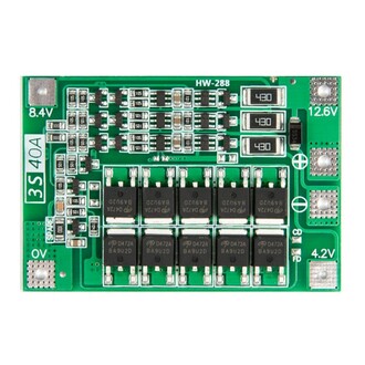 Aek-Tech - 3 strings 11.1V 12.6V 18650 Lityum Batarya Koruma Devresi