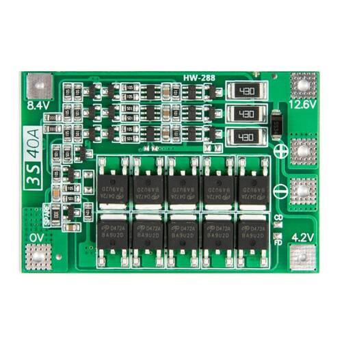 3 strings 11.1V 12.6V 18650 Lityum Batarya Koruma Devresi