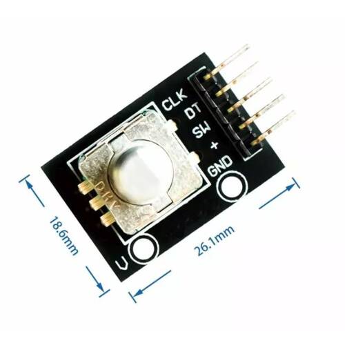 360 Derece Rotary Encoder KY-040 - 4