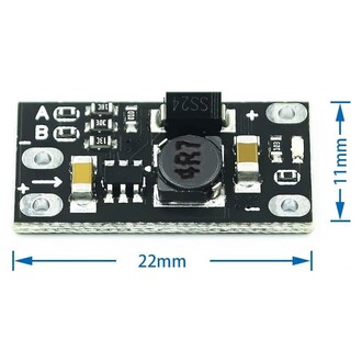 3.7V ila 12V Mini DC-DC Boost Modül 5V/8V/9V/12V Output Lityum Pil Boost - Thumbnail