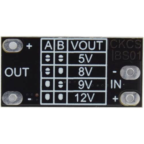 3.7V ila 12V Mini DC-DC Boost Modül 5V/8V/9V/12V Output Lityum Pil Boost