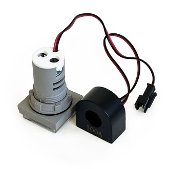 3'lü Volt Amper Hertz Ölçüm Voltmetre AC60-500V 0-100A 20-75Hz - 3