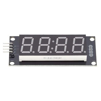 4 Basamaklı LED Gösterge Modülü 7-segment TM1637 - Thumbnail