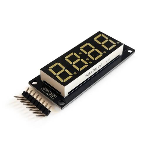 4 Basamaklı LED Gösterge Modülü 7-segment TM1637 - 5