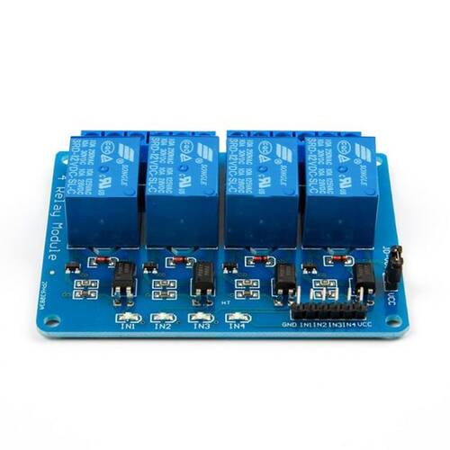 4 Yönlü Röle Optocoupler Gösterge Işıklı Output 12V