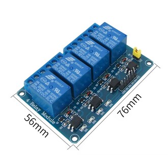 4 Yönlü Röle Optocoupler Gösterge Işıklı Output 12V - Thumbnail