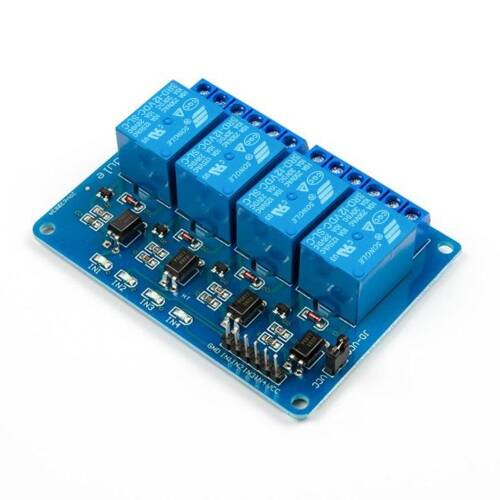 4 Yönlü Röle Optocoupler Gösterge Işıklı Output 12V - 5