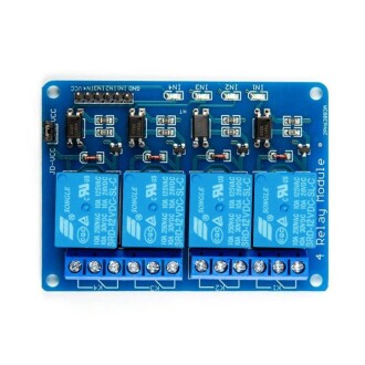 4 Yönlü Röle Optocoupler Gösterge Işıklı Output 12V - 7