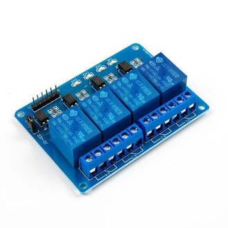 Aek-Tech - 4 Yönlü Röle Optocoupler Gösterge Işıklı Output 5V