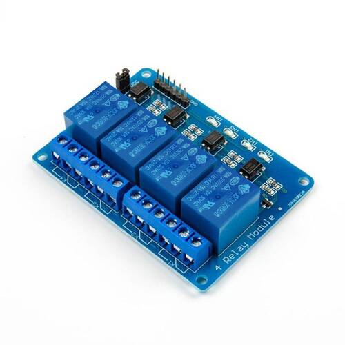 4 Yönlü Röle Optocoupler Gösterge Işıklı Output 5V
