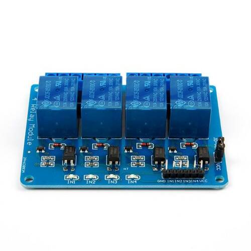 4 Yönlü Röle Optocoupler Gösterge Işıklı Output 5V