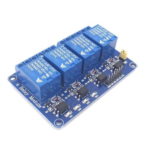 4 Yönlü Röle Optocoupler Gösterge Işıklı Output 5V - 8