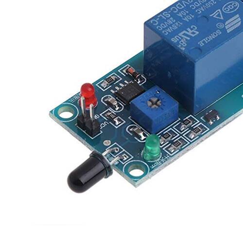 5V Infrared Alev Sensörü Flame Sensor Module