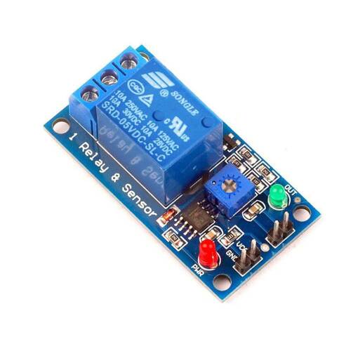 5V Toprak Nem Sensör Rölesi Ayarlı Nem Otomatil Sulama Ayar Kartı - 2