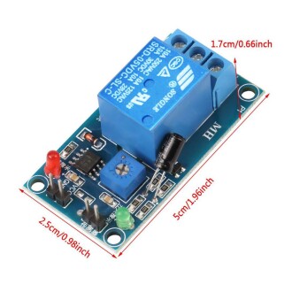5V Toprak Nem Sensör Rölesi Ayarlı Nem Otomatil Sulama Ayar Kartı - 4