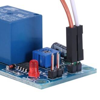 5V Toprak Nem Sensör Rölesi Ayarlı Nem Otomatil Sulama Ayar Kartı - 7