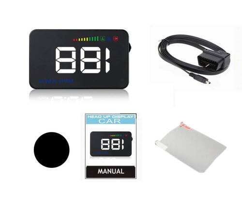 A-200 HUD Cama Yansıyan OBD2 Araç İçi Gösterge - 8