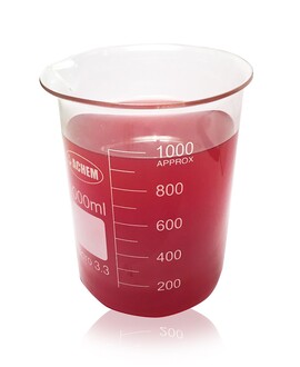 ACHEM 1000ml Glass Beaker Short Form - 4
