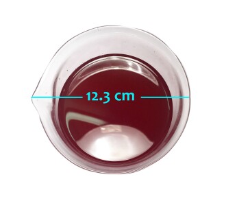 ACHEM 1000ml Cam Beher Kısa Form - 6