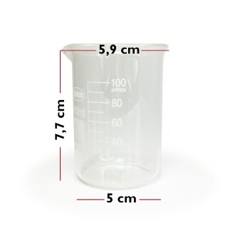 ACHEM 100ML Cam Beher - 7