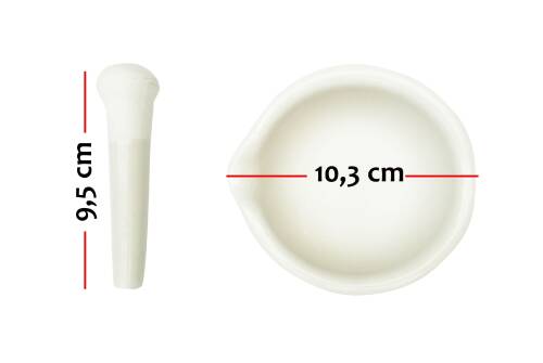 ACHEM Porselen Havan 100ml - 4