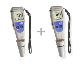 ADWA AD12 Ph Meter and ADWA AD31 TDS EC Meter Conductivity Tester Set