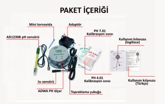 ADWA ECO209 Tank Tipi Ph Ölçer - 8