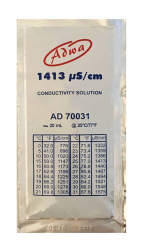 ADWA TDS Kalibrasyon Çözeltisi EC  1.413 mS/cm 20ml - 1