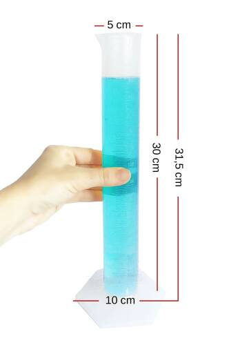 AEK-Tech 0-100 Uzun Form Alkolmetre Hidrometre ve 250ml Mezür Seti - 3
