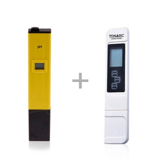 AEK-Tech - AEK-Tech 0-14 PH Metre ve TDS 0-9990 ppm İletkenlik Ölçer Seti