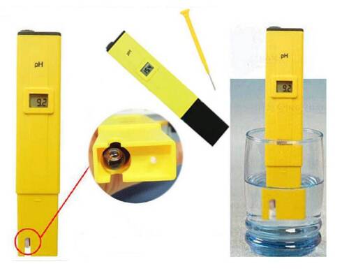 AEK-Tech 0-14 PH Metre ve TDS 0-9990 ppm İletkenlik Ölçer Seti - 6